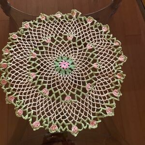 Vintage Hand Crocheted Doily